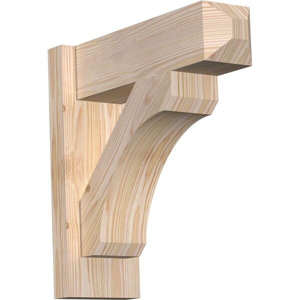 Ekena Millwork Legacy Craftsman Smooth Outlooker, Douglas Fir, 5 1/2"W x 16"D x 16"H OUT06X16X16LEC04SDF - main